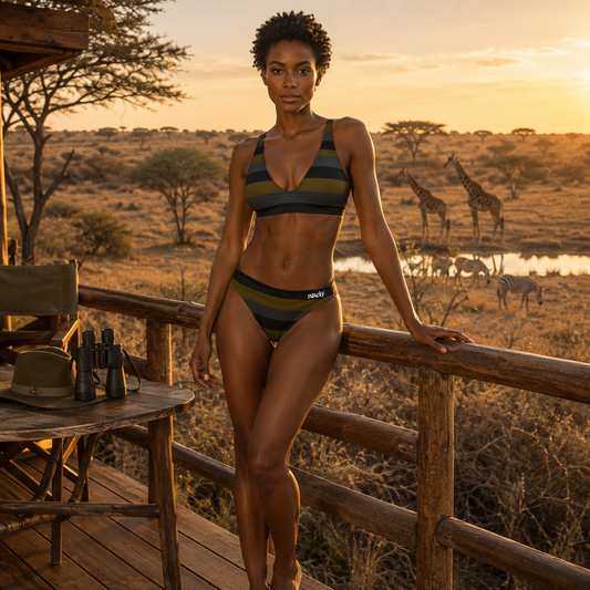 High-Waisted Bikini Set  572EF