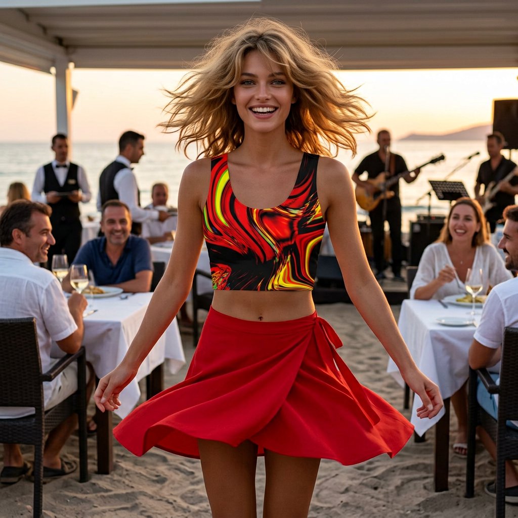Beach Crop Top 487AF