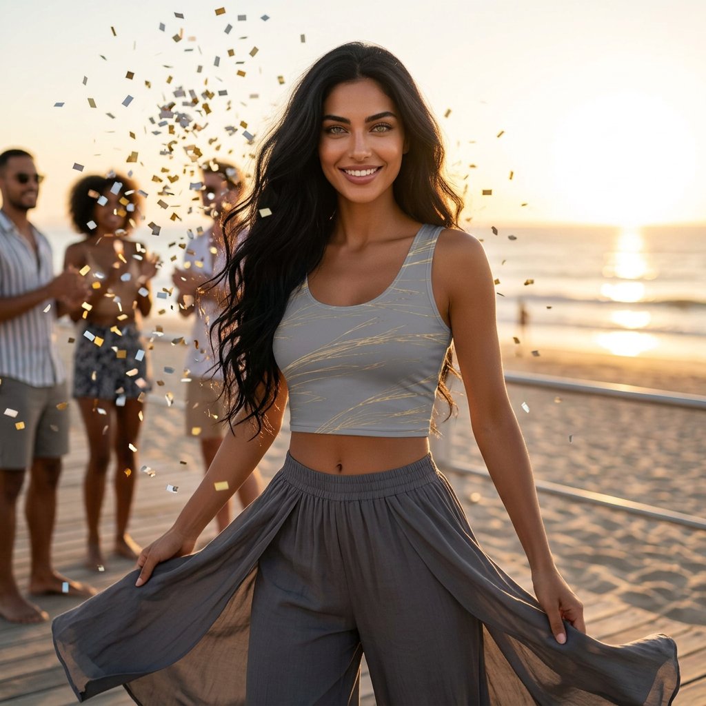 Beach Crop Top 664AF