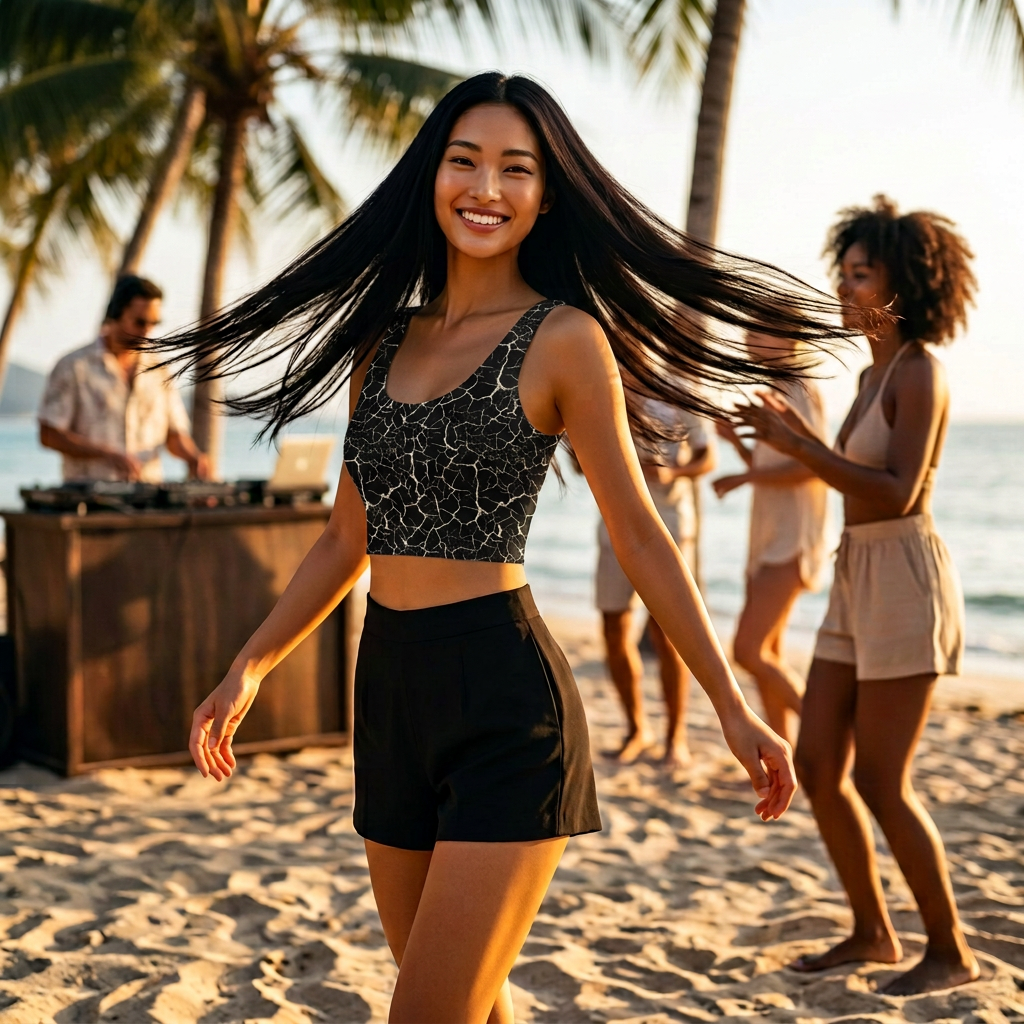 Beach Crop Top 551F