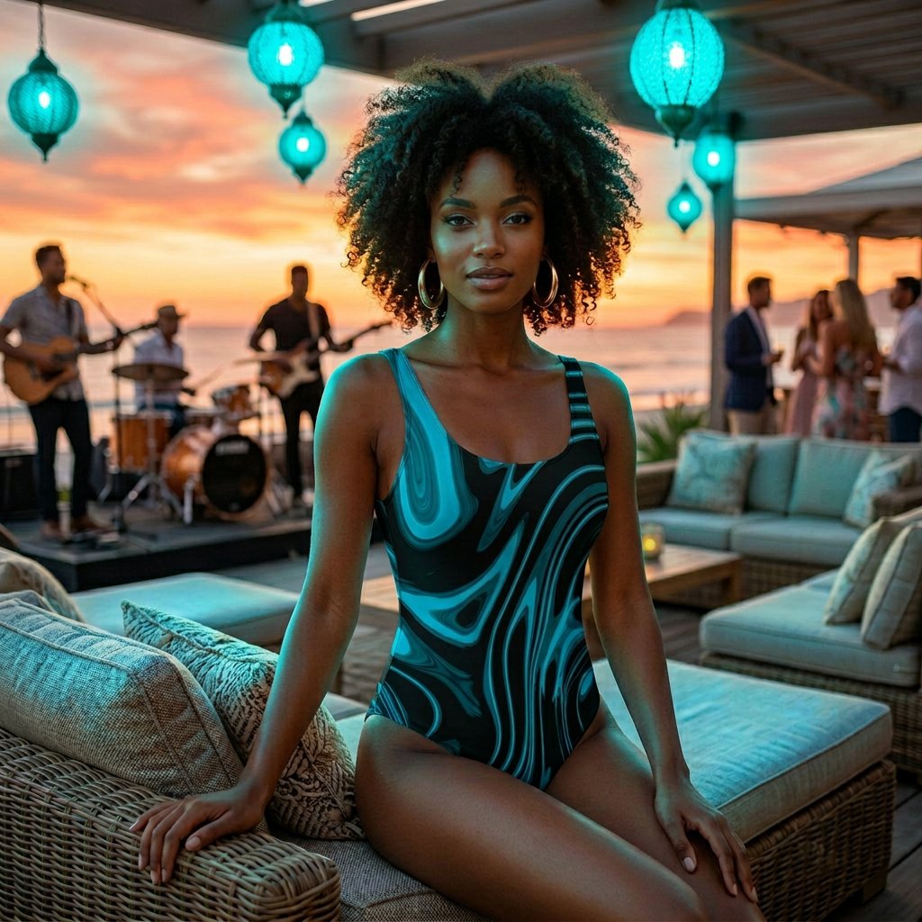 One-Piece Swimsuit  529EF