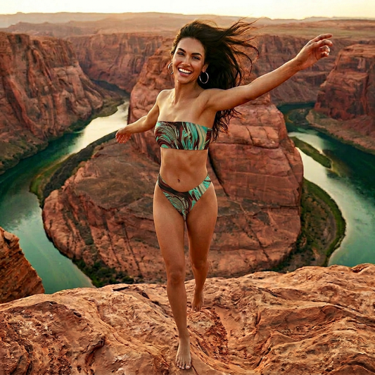 Ensemble Bikini Bandeau 484F