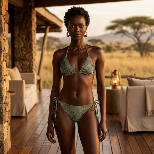 Ensemble bikini ficelle 563AF