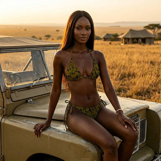 Ensemble bikini string Qvacky Modèle 575GF