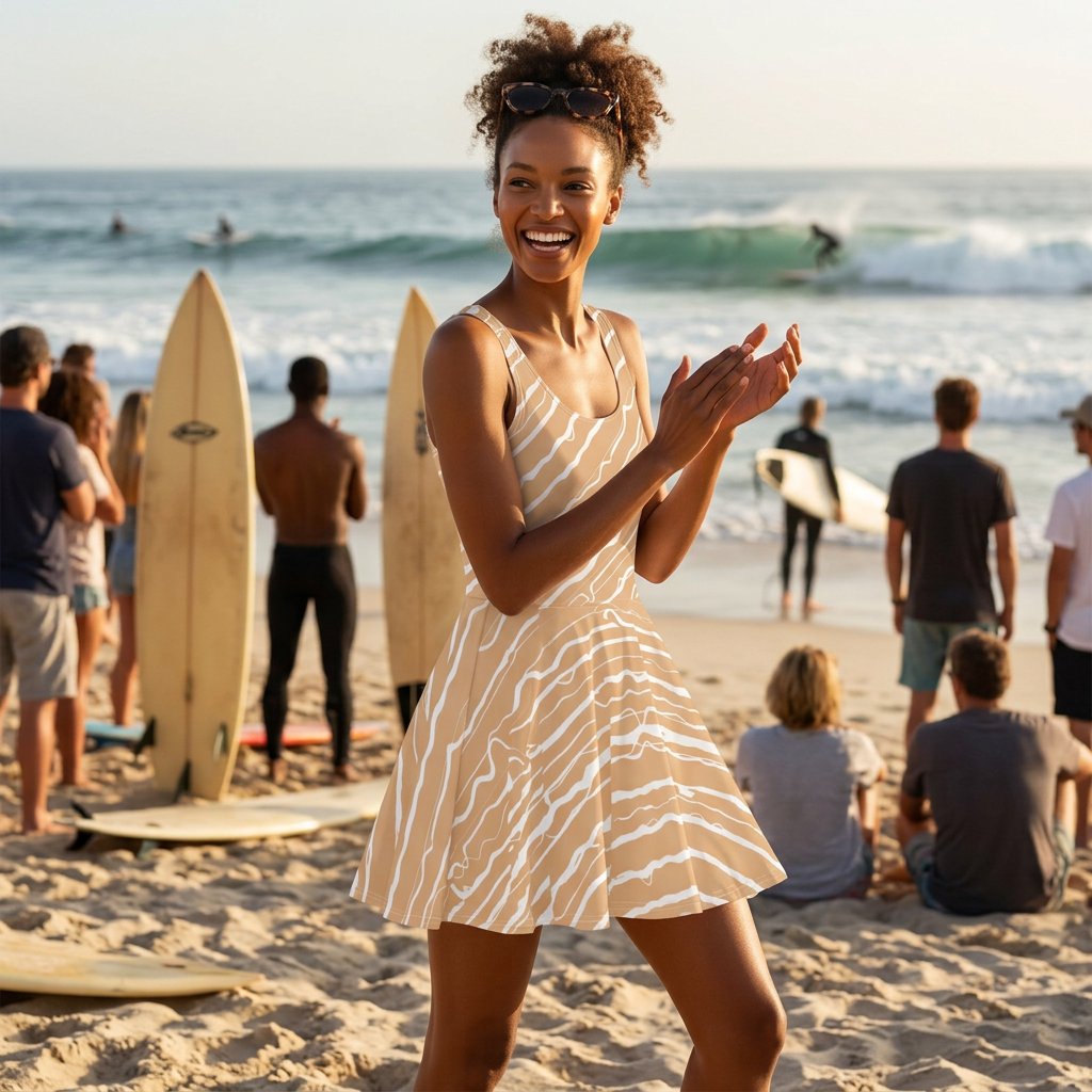 Robe de plage 556F
