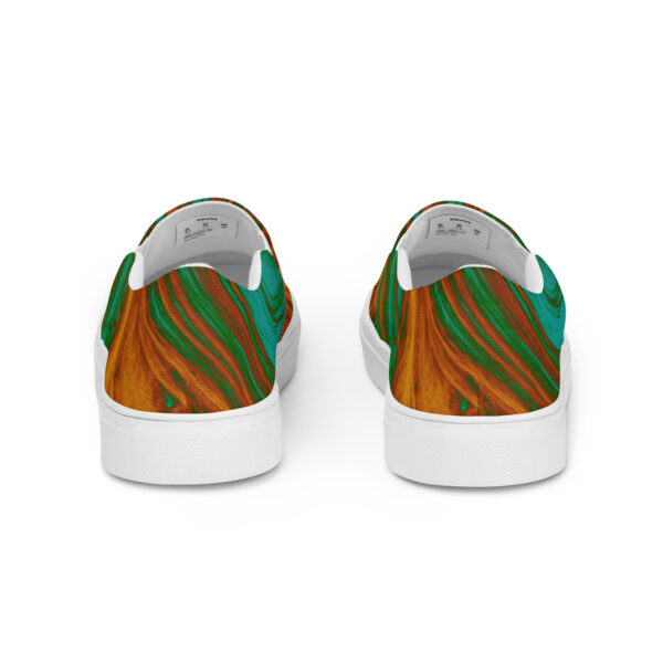 Men’s slip-on canvas shoes Qvacky Model 86F - Image 12