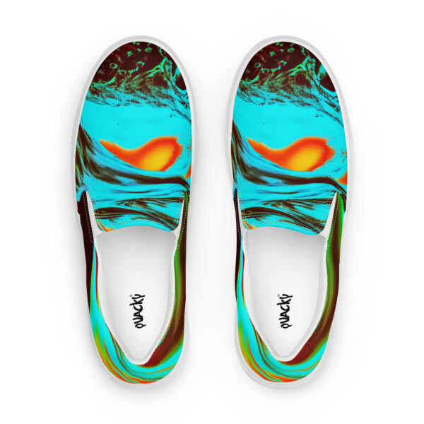 Men’s slip-on canvas shoes Qvacky Model 326F - Image 18