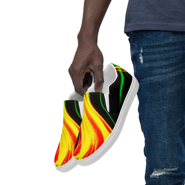 Men’s slip-on canvas shoes Qvacky Model 502F - Image 16