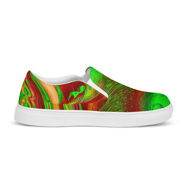 Men’s slip-on canvas shoes Qvacky Model 498F - Image 4