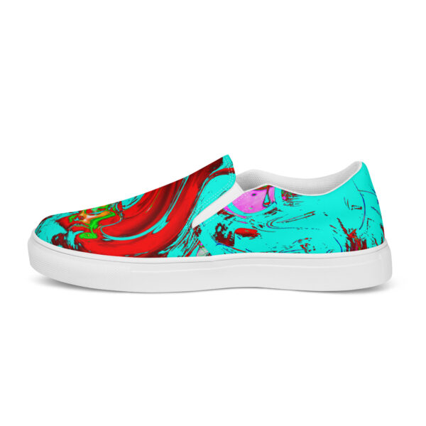 Men’s slip-on canvas shoes Qvacky Model 346F - Image 12