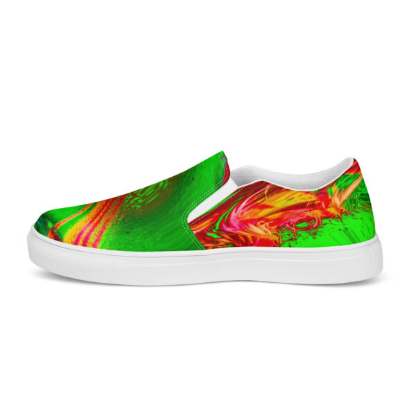 Men’s slip-on canvas shoes Qvacky Model 498F - Image 8