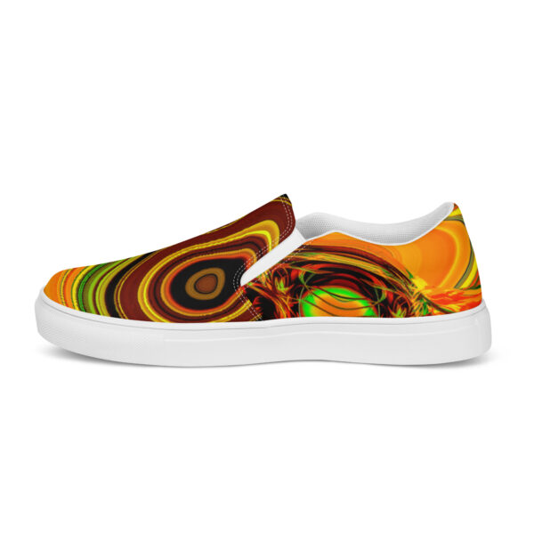 Men’s slip-on canvas shoes Qvacky Model 494F - Image 5