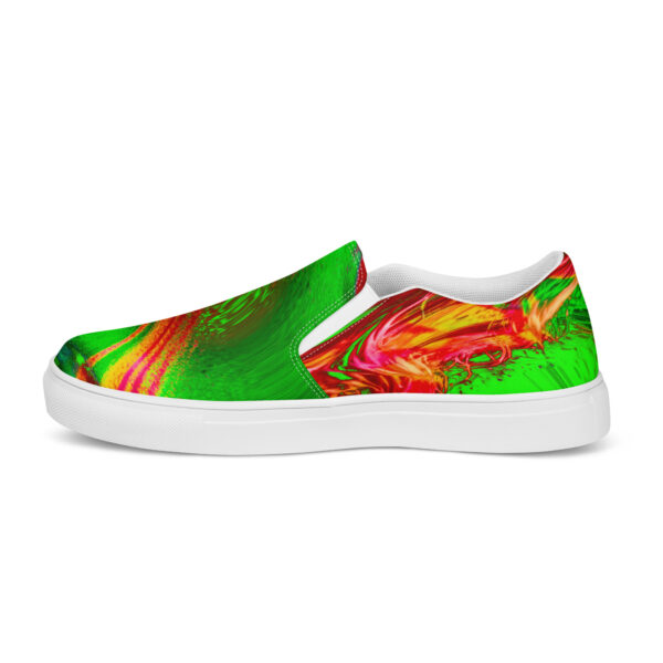 Men’s slip-on canvas shoes Qvacky Model 498F - Image 11