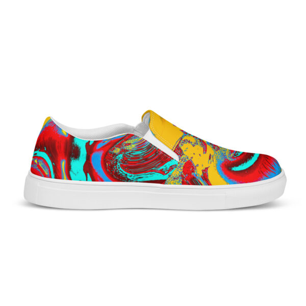 Men’s slip-on canvas shoes Qvacky Model 304F - Image 3
