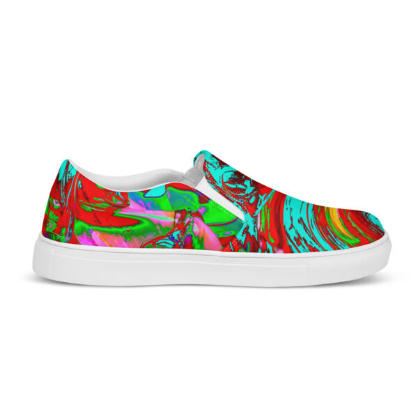 Men’s slip-on canvas shoes Qvacky Model 346F - Image 18