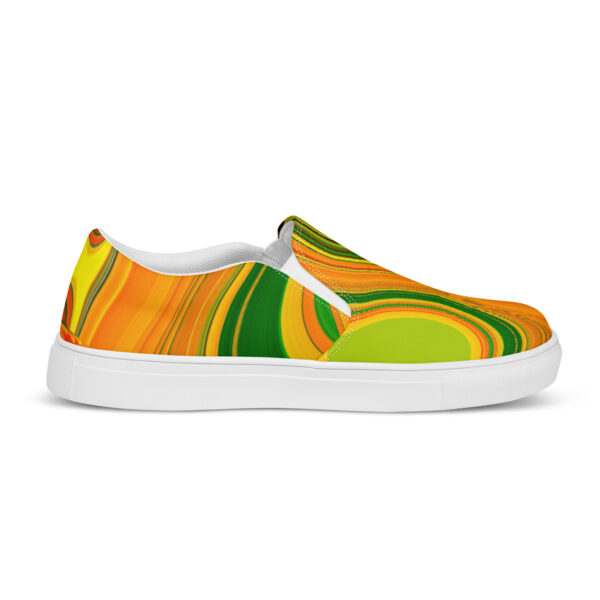 Men’s slip-on canvas shoes Qvacky Model 494F - Image 4