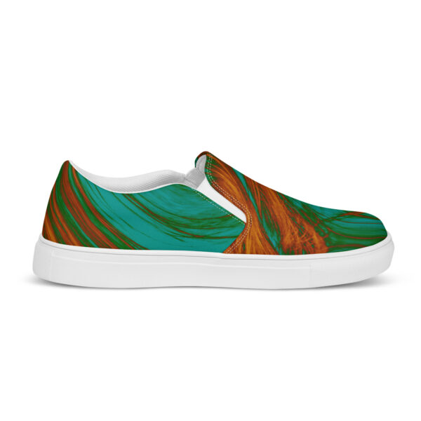 Men’s slip-on canvas shoes Qvacky Model 86F - Image 4