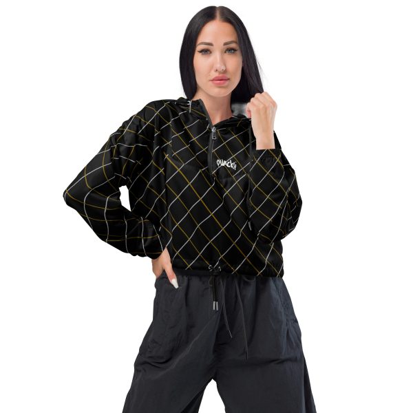 Women’s cropped windbreaker Qvacky Model 538F