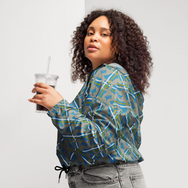 Women’s cropped windbreaker Qvacky Model 537FF - Image 12