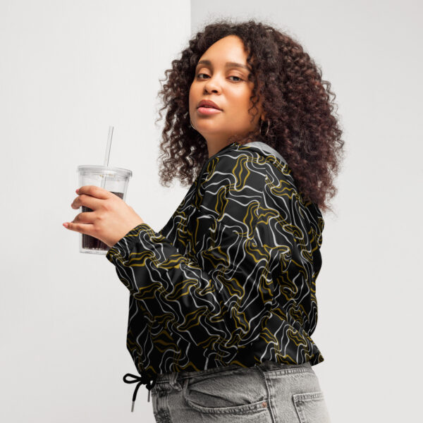 Women’s cropped windbreaker Qvacky Model 539F - Image 5