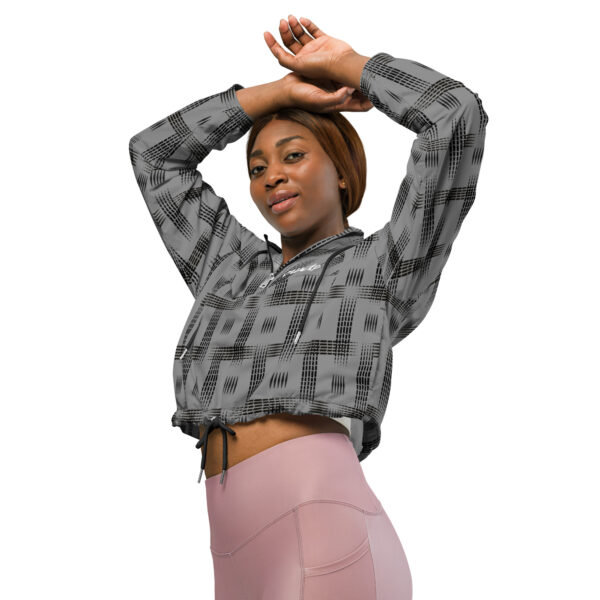 Women’s cropped windbreaker Qvacky Model 548F - Image 9