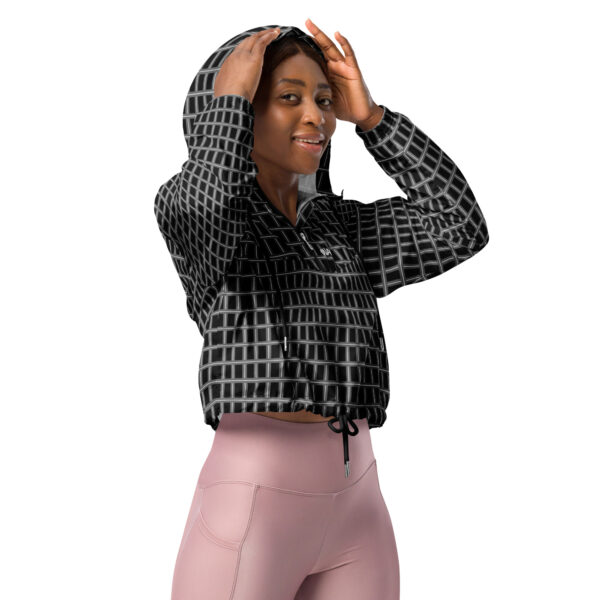 Women’s cropped windbreaker Qvacky Model 542F - Image 9