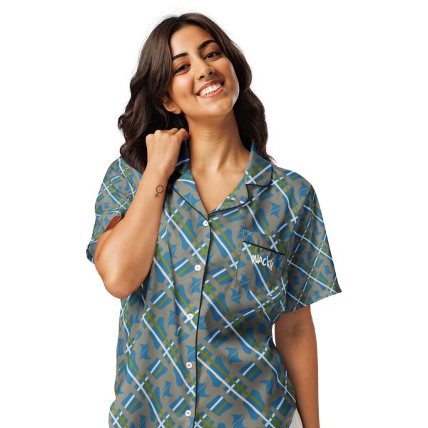 Women’s short sleeve pajama top Qvacky Model 537FF