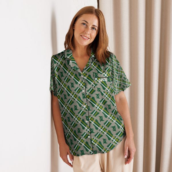 Women’s short sleeve pajama top Qvacky Model 537EF - Image 2
