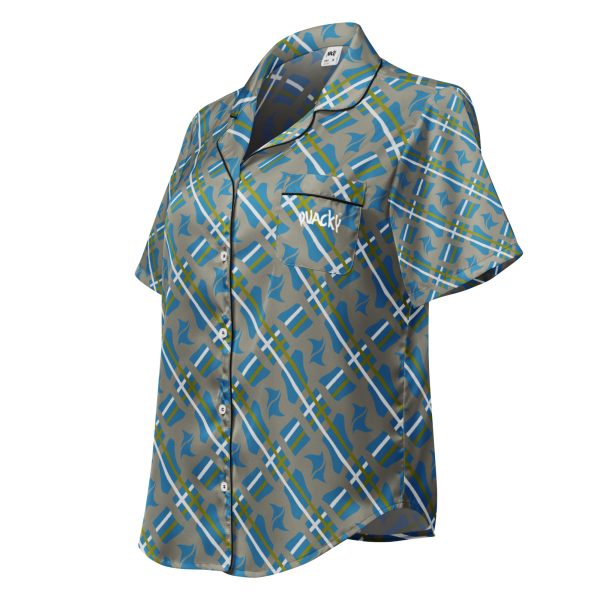 Women’s short sleeve pajama top Qvacky Model 537FF - Image 6