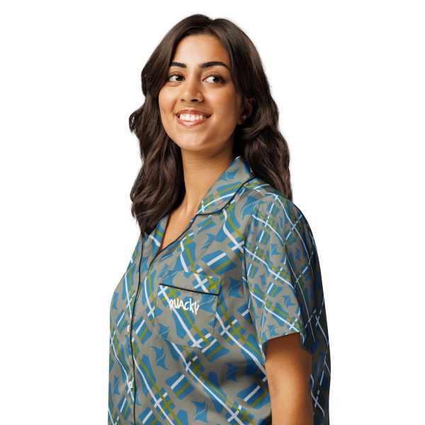 Women’s short sleeve pajama top Qvacky Model 537FF - Image 10