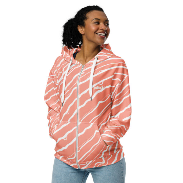 Unisex zip hoodie Qvacky Model 556BF