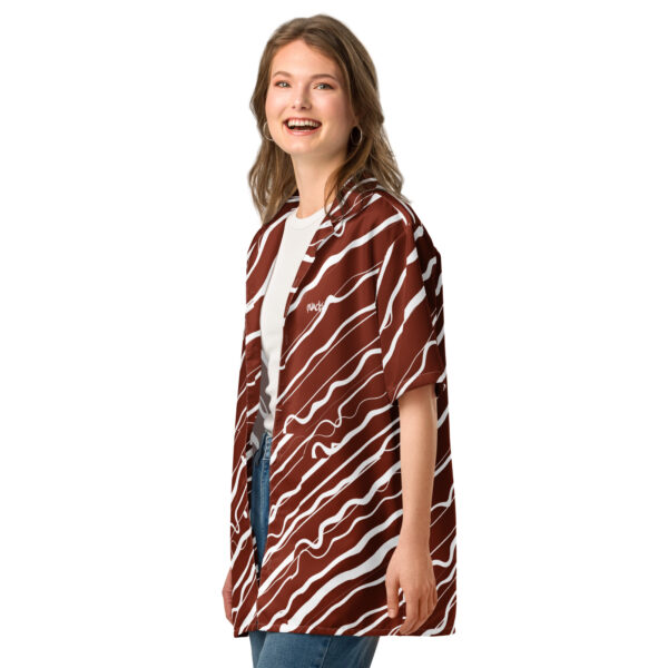 Unisex button shirt Qvacky Model 556CF - Image 4