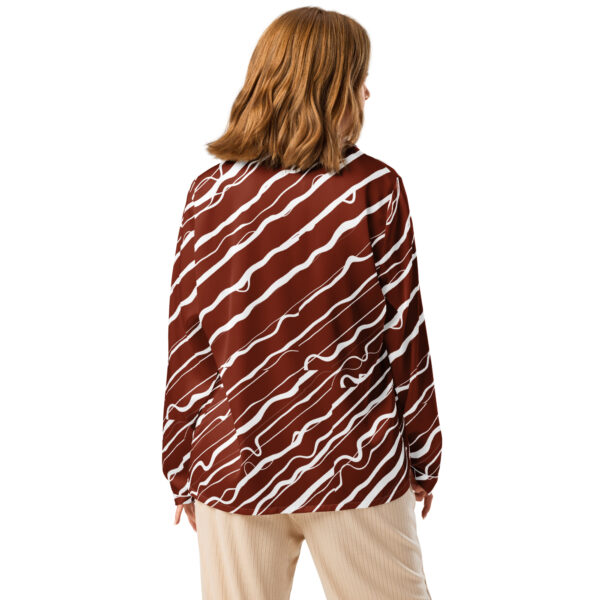 Women’s long sleeve pajama top Qvacky Model 556CF - Image 10