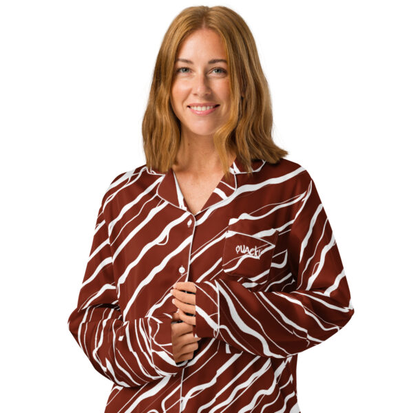 Women’s long sleeve pajama top Qvacky Model 556CF