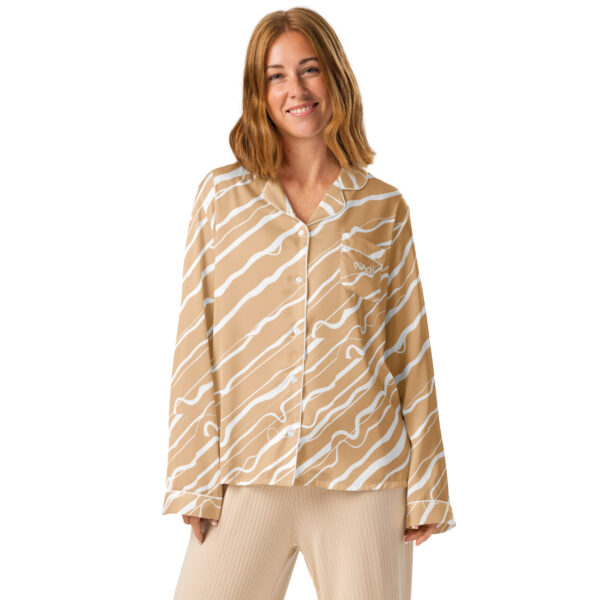 Women’s long sleeve pajama top Qvacky Model 556F