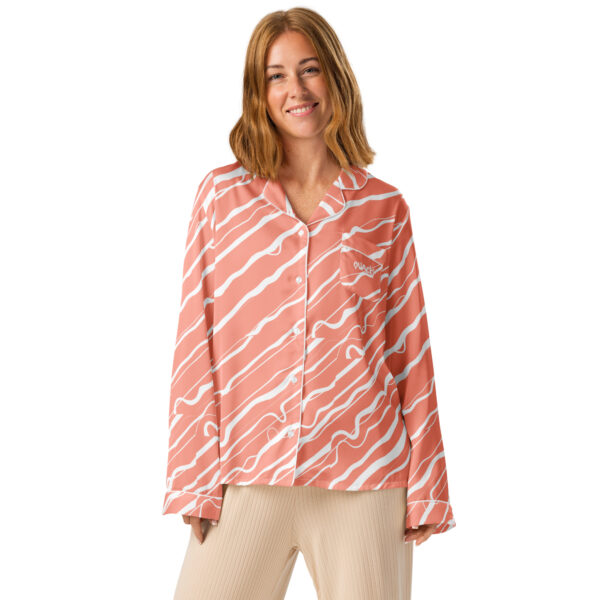 Women’s long sleeve pajama top Qvacky Model 556BF